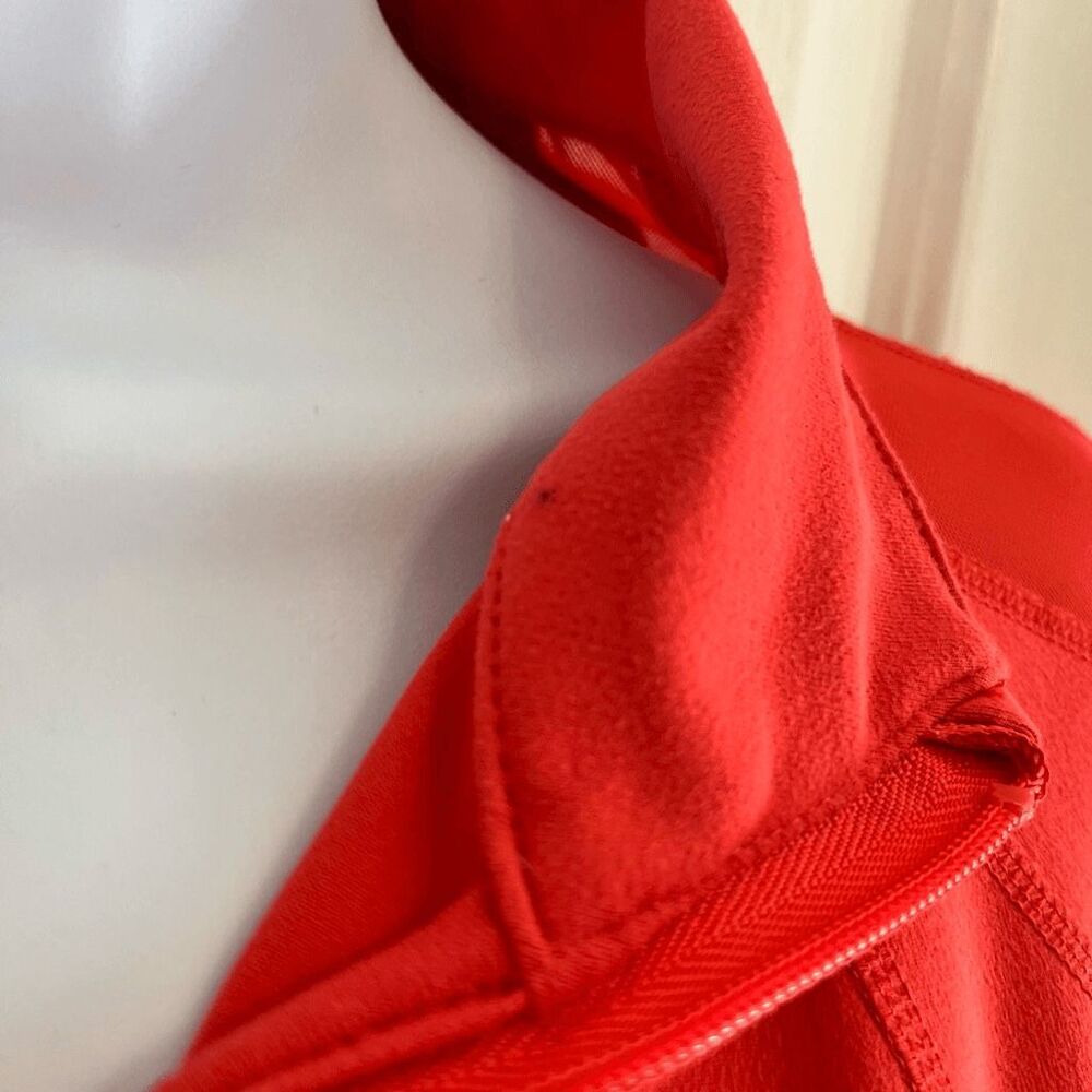 Zella Women's Jacket Size S Coral‎ Full-Zip Mesh Back Panel Athletic Activewear - Picture 5 of 11